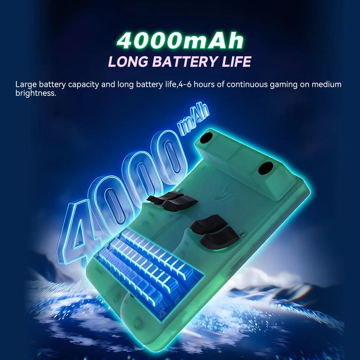 New R36 Max2 Retro Handheld Game 22.000 Games Console Linux System 4.5 Inch IPS Screen 64G/128G Portable Pocket Player Built-In Computer Gaming Supplies