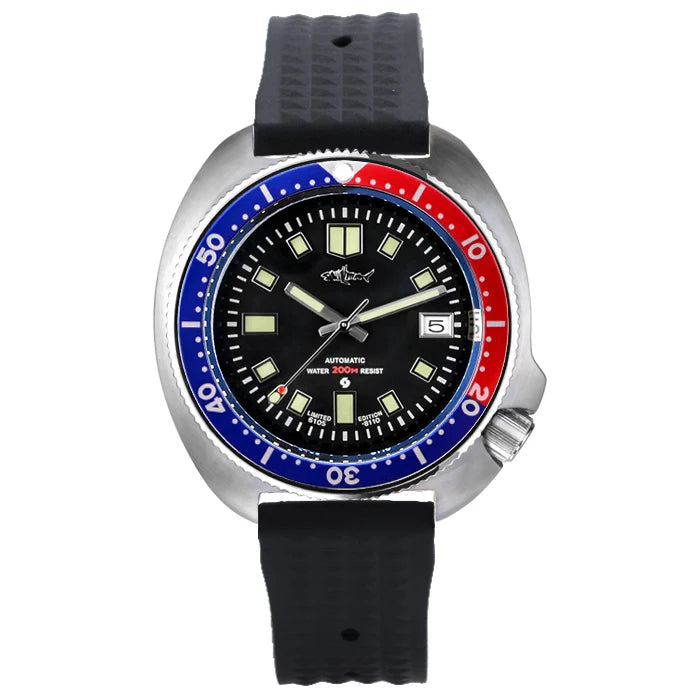 NEW Arrivals 4 Colors Diver Watch Abalone Women Men Dive Watch 20ATM Water Resistant C3 Luminous Sapphire Crystal NH35 Automatic Movement Machinery Wristwatch Sports Accessories