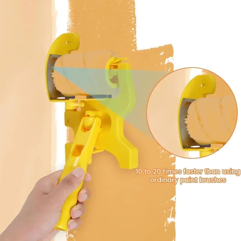 NEW Arrivals Multifunction Paint Brush Roller Corner Brushes Set Household Use Wall Decorative Professional DIY Painting Brush Handle Tool Windows Baseboards Wall Corner Set