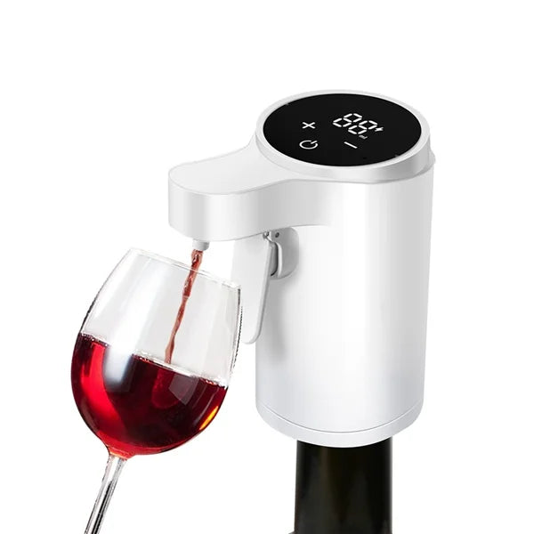 NEW Arrivals Electric Wine Decanter Aerator Dispenser Digital USB Recharging Electric Wine Pourer Aerator Dispenser Pump Pourer Wine Accessories Home Bars Pubs Restaurants Hotels Barware Tools