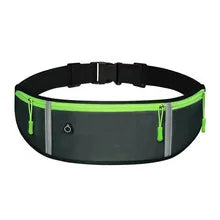 10 Colors Outdoor Running Waist Bag for Mobile Phone Light and Thin Fitness Cycling Water Bottle Waist Bag with Three Waterproof Pockets