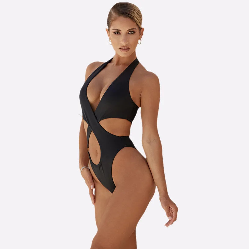 New Wire Free Brand Swimwear Women Swimsuit Sexy One Piece Micro Bikinis Set Swimming Beach Suit Beachwear 2024 Summer Brazilian