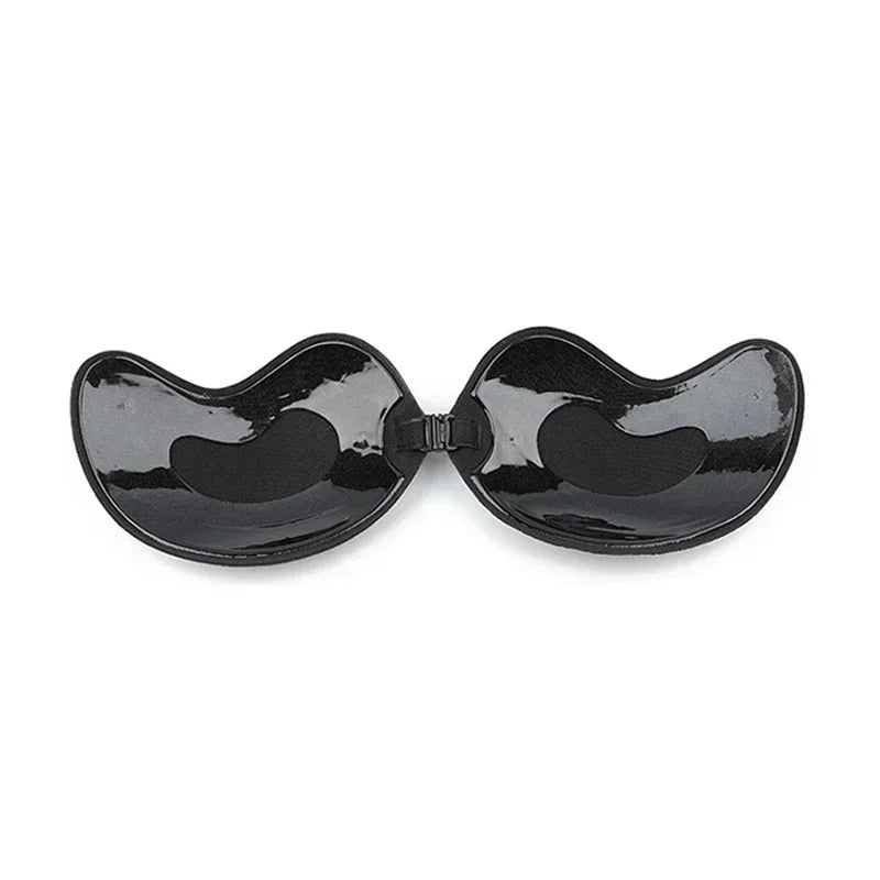 2 PCS Set S-XL  Invisible Strapless Adhesive Stick Bra Strapless Push Up Bras Women Lingerie Seamless Silicone Nipple Covers Underwear Accessory Sets