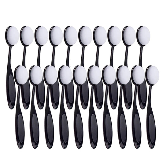 10/20/50pcs Smooth Blending Brushes Drawing Painting Brushes Flat Kit for DIY Scrapbooking Cards Making Ink Application Tools