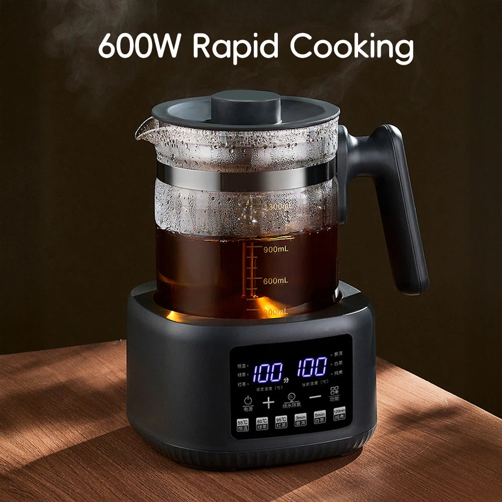 NEW Arrivals Multifunctional Electric Thermostatic Kettle Digital Screen  1.3L Tea Automatic Maker Baby Constant Temperature Milk Regulator Steam Spray Home Office Travel Camping Picnic Household Drinkware Appliances Supplies