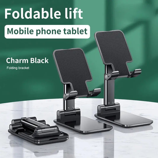 Mobile Phone Stand Desktop Lazy Bedside Universal Universal Support Stand Foldable and Hoisting Multi Function Telescopic Adjust