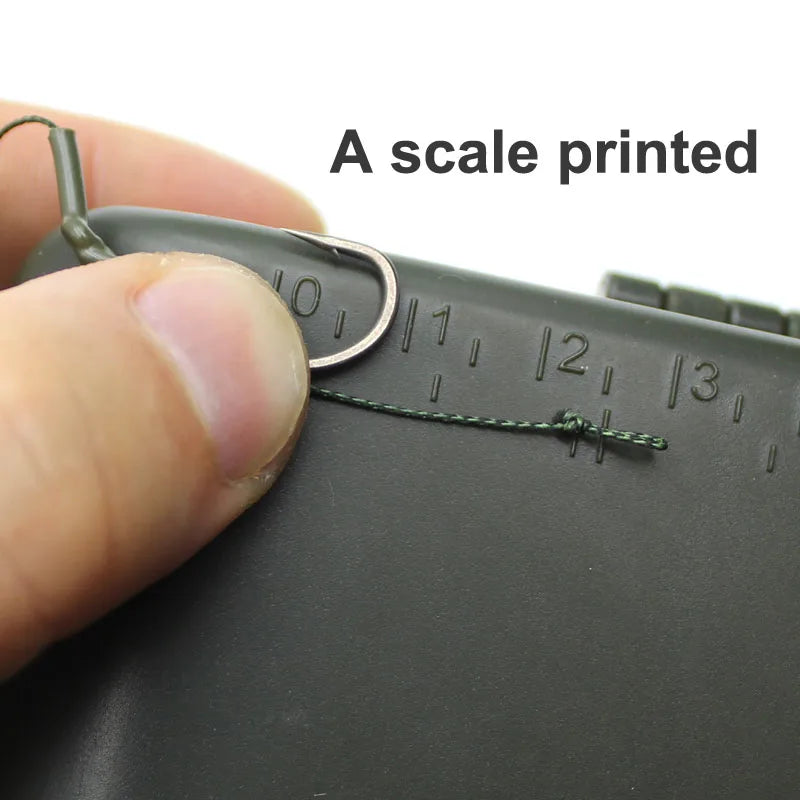 NEW Arrivals Carp Fishing Tackle Box Rig Safe Combi Soft Hook Length Hair Ronnie Zig Rig Storage System Magnetic Fishing Swivel Lines Aligner Tackle Box Lake River Fishing Accessories