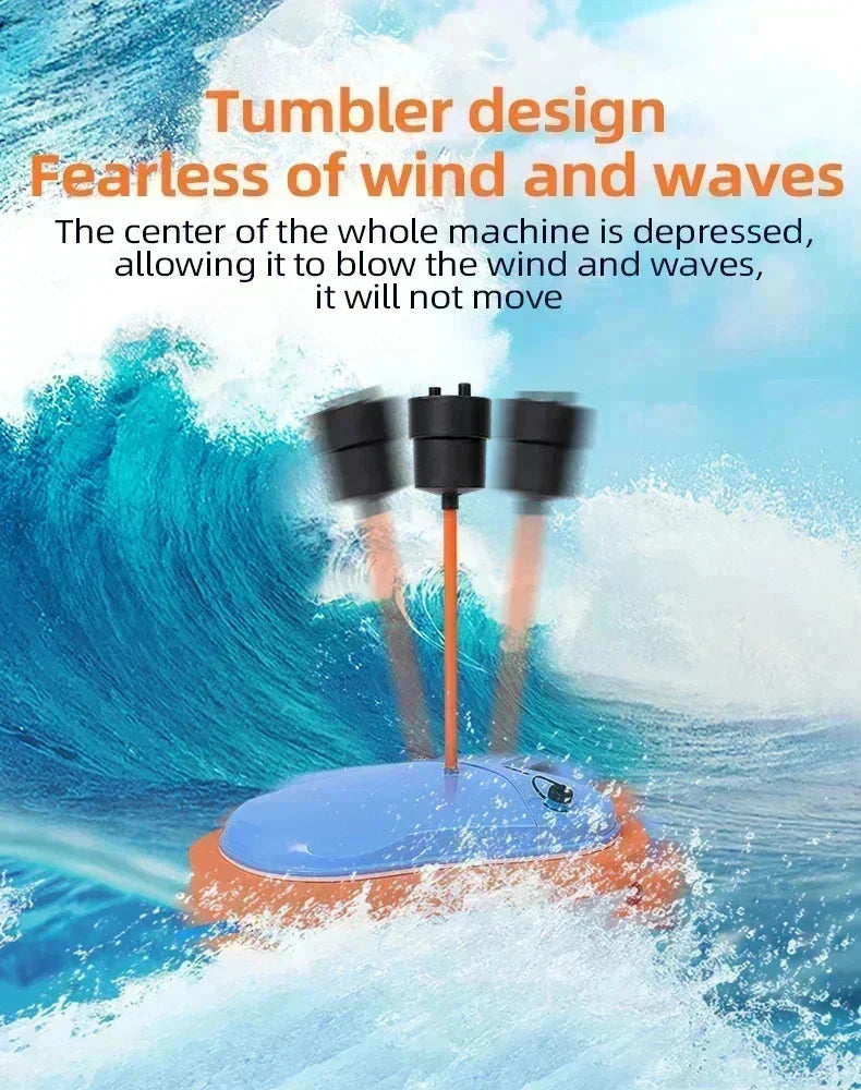 8700mAh 7M Electric Diving Breathing Apparatus Underwater Breathing Submersible Pump Snorkeling Scuba Diving Breathing Tube Equipment