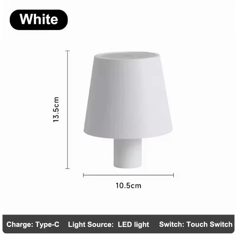 NEW Arrivals USB Rechargeable Wine Bottle LED Mood Lamp 2000mAh Touch Stepless Dimmer RGB 3 Color RGB White Cordless Pub Table Night Light