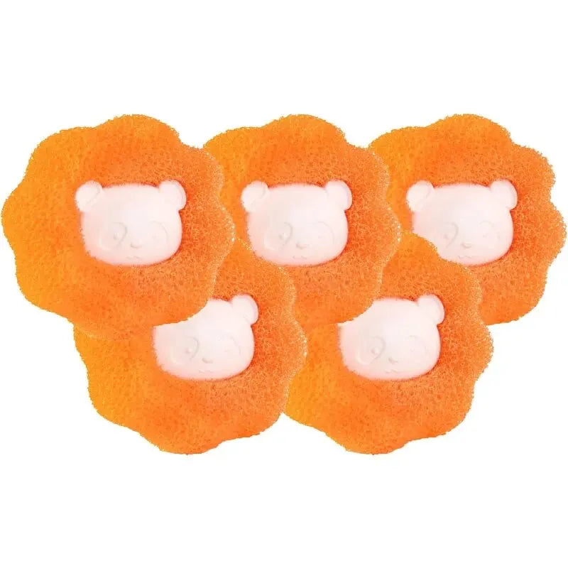 5pcs Set Pet Hair Remover Reusable Ball Laundry Washing Machine Filter Wool Sticker Cat Hair Remover Pet Fur Lint Catcher Home Hotels Use Clothes Cleaning Laundry Accessories