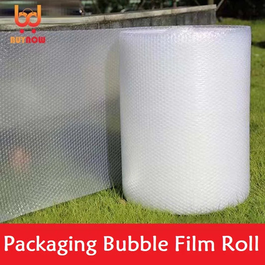 NEW Arrivals 3M 5M 10M 20M Roll Packaging Bubble Film Roll Thickened Anti Pressure Pad Express Mail Box Filler Fragile Packaging Bubble Film Travel Shipping Crush Resistance Package Roll