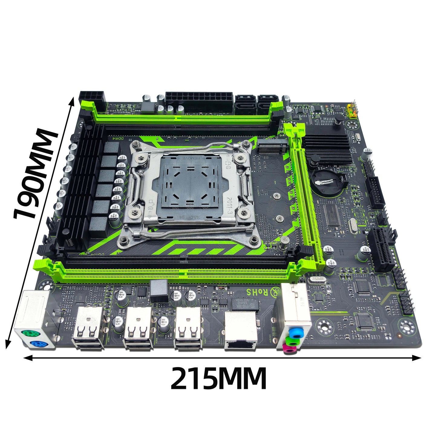 X99-8D4 Motherboard Set Kit With LGA2011-3 Xeon E5 2650 V4 CPU DDR4 16GB (1*16GB) 2133MHZ RAM Memory NVME M.2 SATA