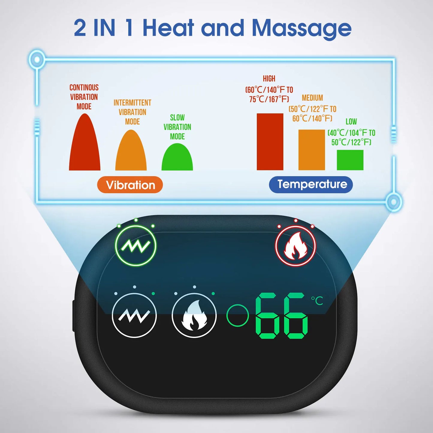 Electric APP Heating Shoulder Pain Relief Therapy Massage Heated Back Shoulder Brace Perfect For Cyclists Runners Adjustable Heating Shoulder Massage Belt For Arm Muscle Relaxation Sports Injuries