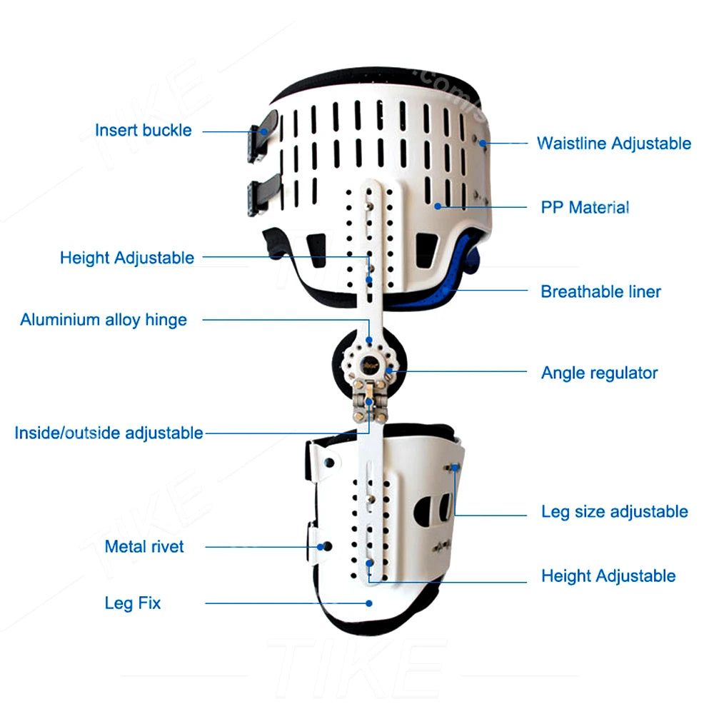 High Quality Hip Stabiliser Support Brace Bracket Set Corrector Hinged Hip Abduction Orthosis & Hip Groin Hamstring Thigh Sciatic Nerve Pain Relief Sports Medical Devices Supplies Health Care Body Care Products