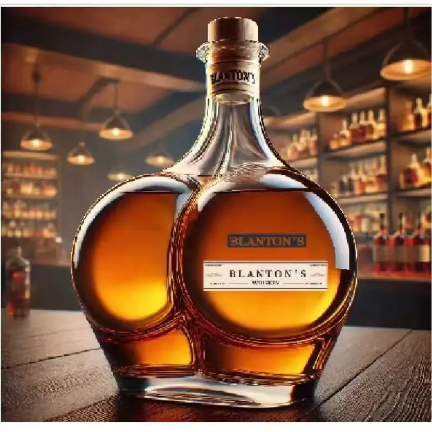 Whiskey Glass Decanter Novelty Statue - Home Office Bars Pubs Hotels Restaurants Decorations Wine Container for Alcohol - Liquor Bottle Wine Barware Accessories