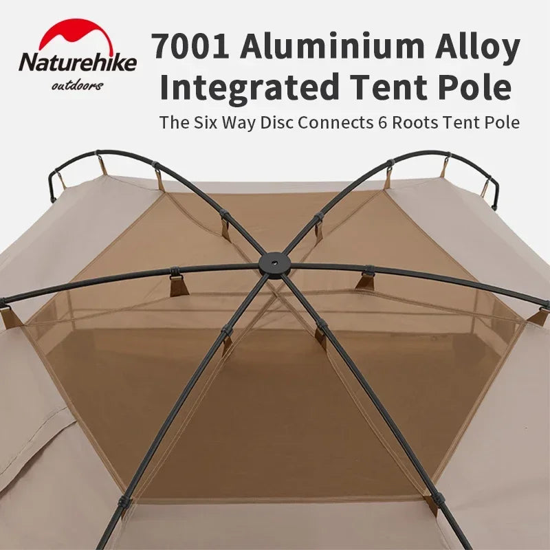 Tarp Tent Camping 4 People Waterproof Mongolian Family Large Windproof Outdoor Anti UY Beach Big Tarp Shelter