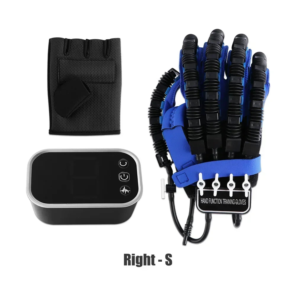 Left & Right 2 PCS Set S-2XL Size Hand Finger Rehabilitation Exerciser Robot Gloves Stroke Hemiplegia Cerebral Infarction Training Equipment Therapy Health Care Supplies