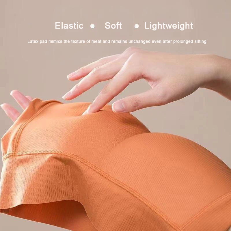 S-2XL Size 4 Colors Peach Butt Natural Latex Hip Lifting Pants, Fake Butt Underwear, Natural Soft Beautiful Hip Cushion, Rich Buttocks