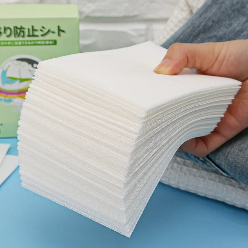Color Absorption Sheet Washing Machine Laundry Paper Dyeing Proof Laundry Sheet Anti-Staining Laundry Tablet Color Catcher Cloth Laundry Cleaning Tools Set