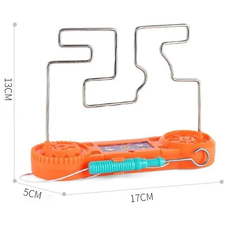 NEW Kids Collison Electric Shock Toy Education Electric Touch Maze Game Party Funny Game Science Experiment Toys for Children Gift