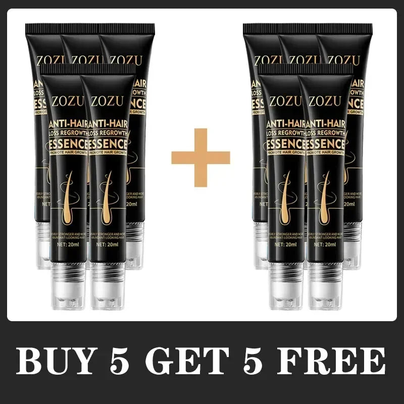 BIOTIN 1/3/5/10/22 PCS Set  fast Hair Growth Oil Products Care Scalp Massage Treatments Anti Hair Loss Effective Grow Thicker Hair Serum for Women Men Hair Care Accessories