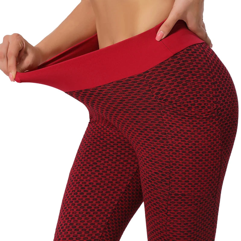 Women's Yoga Pants, Sports Tight Pants, Sportswear, Elastic Fitness Gym, Weightlifting Sports Tight Capris, High Waisted