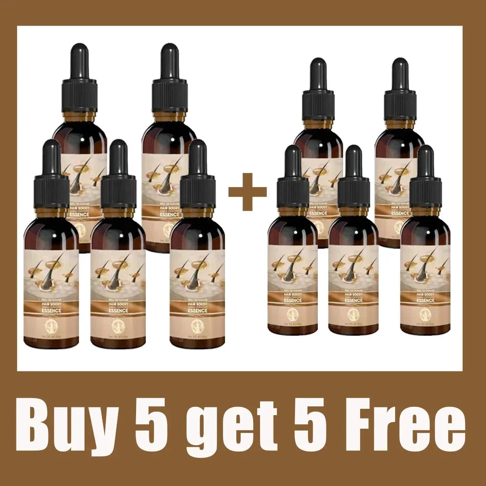 Buy 10 Get 12 Free Hair Growth Oil Products for Man Women Fast Regrowth Effective Baldness Repair Hereditary Anti Hair Loss Treatment Hair Care Sets