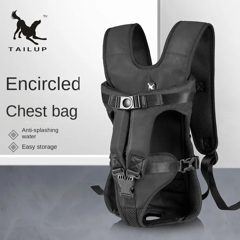 New Product Chest Pet Bag Embracing Large-Sized Dog Backpack for Convenient Outing and Carrying