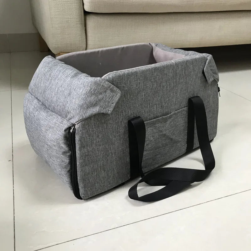 Portable Car Safety Pet Seat For medium/Small Dogs Cat Travel Central Control Cat DogBed Transport Dog Carrier Protector DogBags