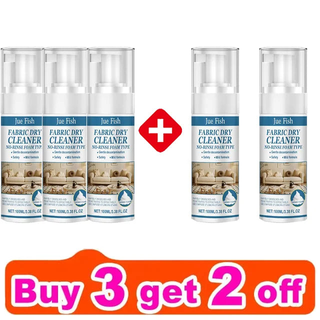 NEW Arrivals Buy 5 Get 5 Free Fabric Sofa Automotive Interior Multi Functional Cleaning Agent Suitable for Carpet Rugs Floor Mats Furniture Sofa Canvas Pillows Clothes Foam Sprayer