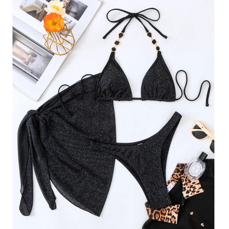 New Sexy Bikini Set Female Swimsuits Women's Swimwear Push Up Swimming Wear Bathing Suit Brazilian Bikini Set Beachwear Pool Bather Clothing Suit