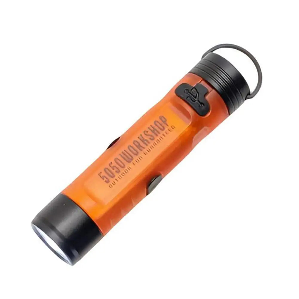 Emergency Portable Clip-On Mini Flashlight, Pocket Mini Flashlight Outdoor Key Clip Cap Ambient Led Light Long Endurance Emergency Outdoor Travel Hiking Camping