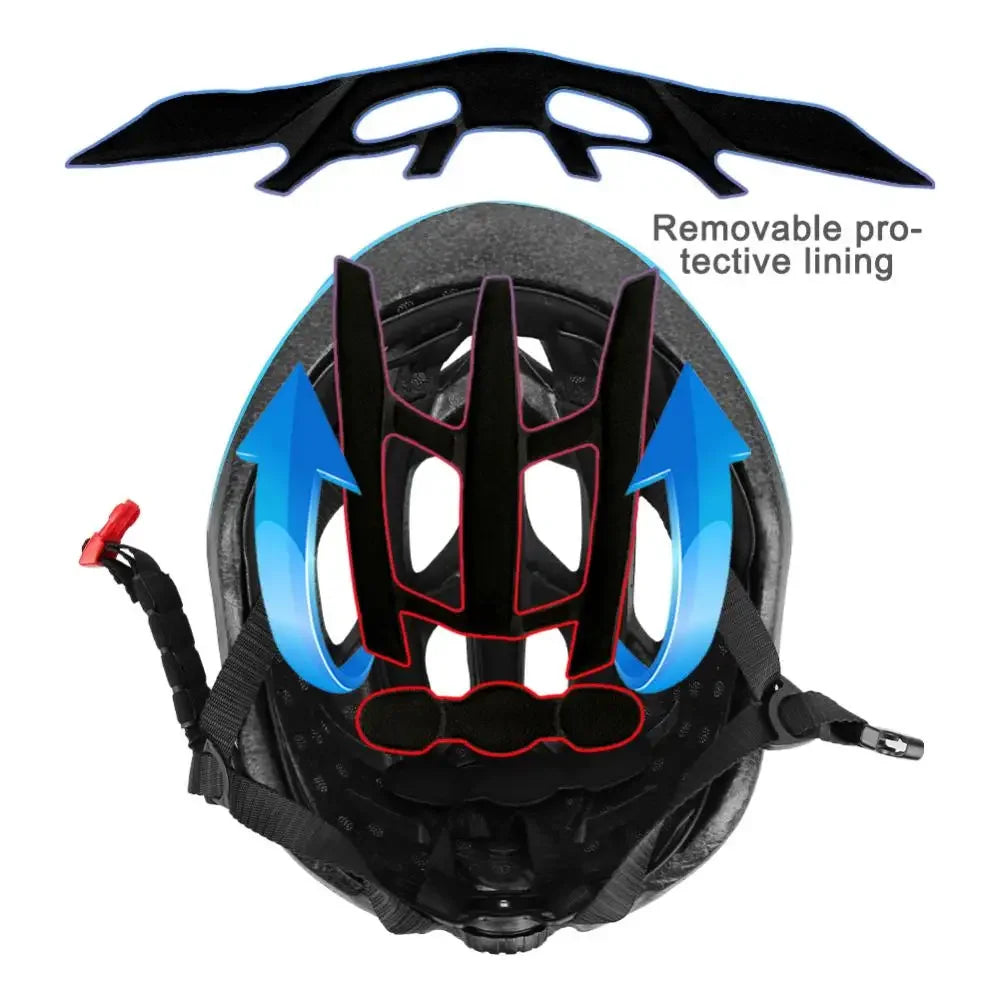 New Ultralight Cycling Helmet Safety Cap Bicycle Helmet for Women Men Racing Bike Equipment Road MTB Adult Bike Helmets