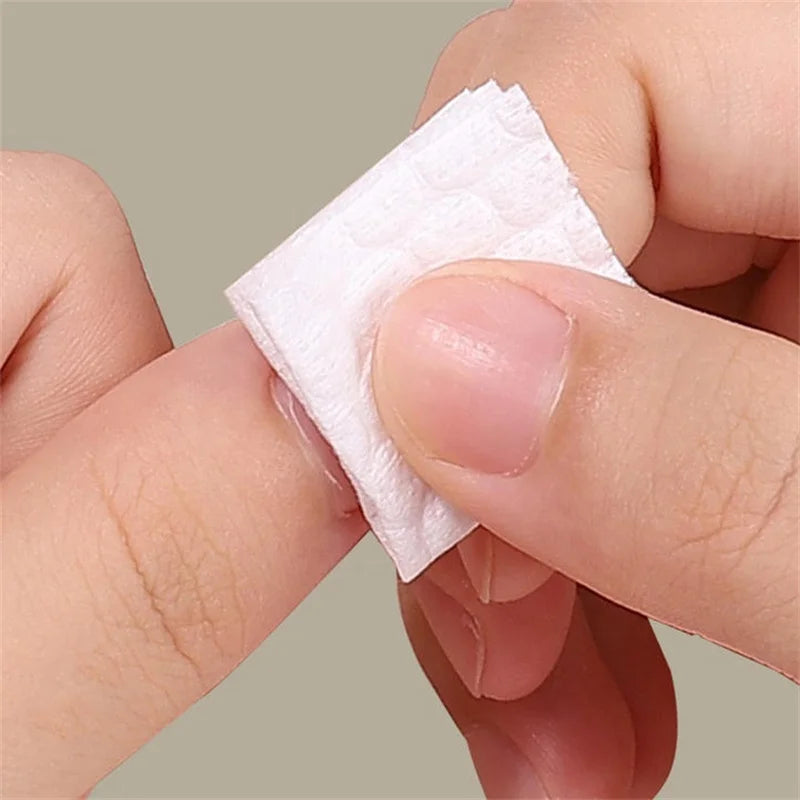 1000 PCS Set Roll Nail Cotton Wipes UV Gel Nail Tips Polish Remover Cleaner Lint Paper Pad Soak Nail Art Cleaning Manicure Tools Set Nail Care Supplies