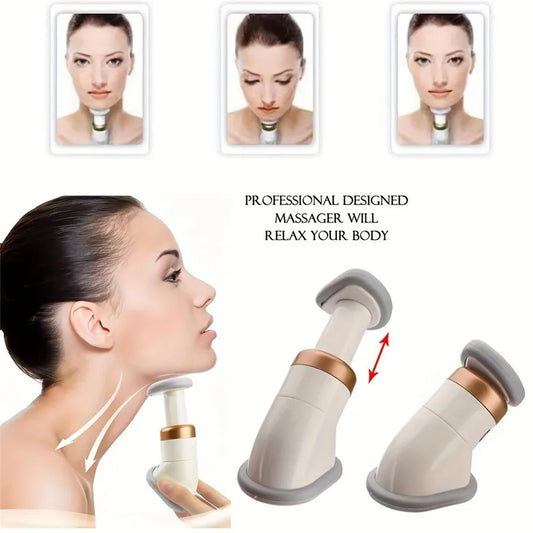 NEW Arrivals Chin Massager Neck Neckline Exerciser Double Chin Jaw Massager Face Skin Care Beauty Tool Massager Gift For Women Ladies Skin Care Supplies