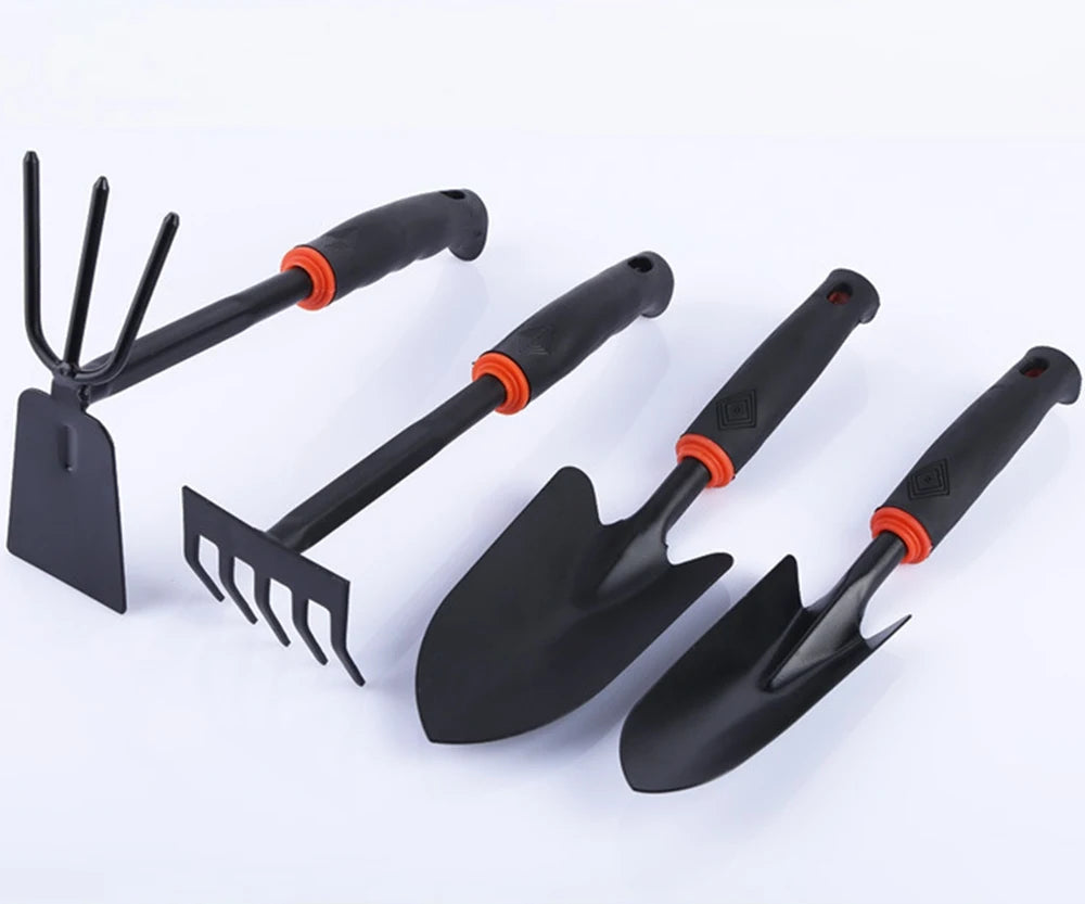 NEW Garden Hand Shovel Rake Farm Tool Set Weed Grass Leaf Remover Outdoor Hoe Weeder Metal Harrow Weeding Gardening Tools For Digging Camping Garden Accessories