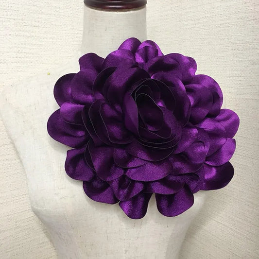 25Cm Popular In Europe Handmade Satin Flower