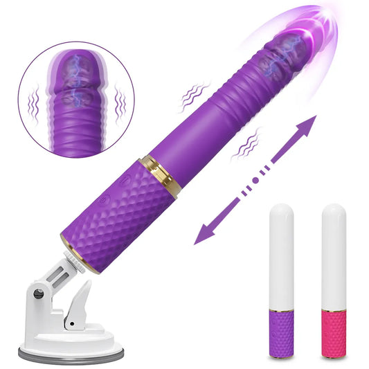 Sex Automatic Telescopic Thrusting Dildo Vibrator Massager G Spot Retractable Female Masturbation Sex Toys Adult for Women