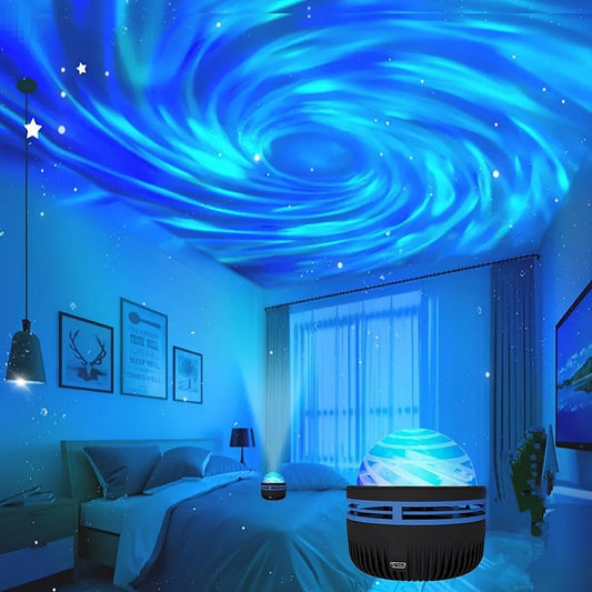 LED Galaxy Projector Light Colorful Galaxy Sky Projector Bedroom Night Light  Room Decoration Christmas Party Decoration