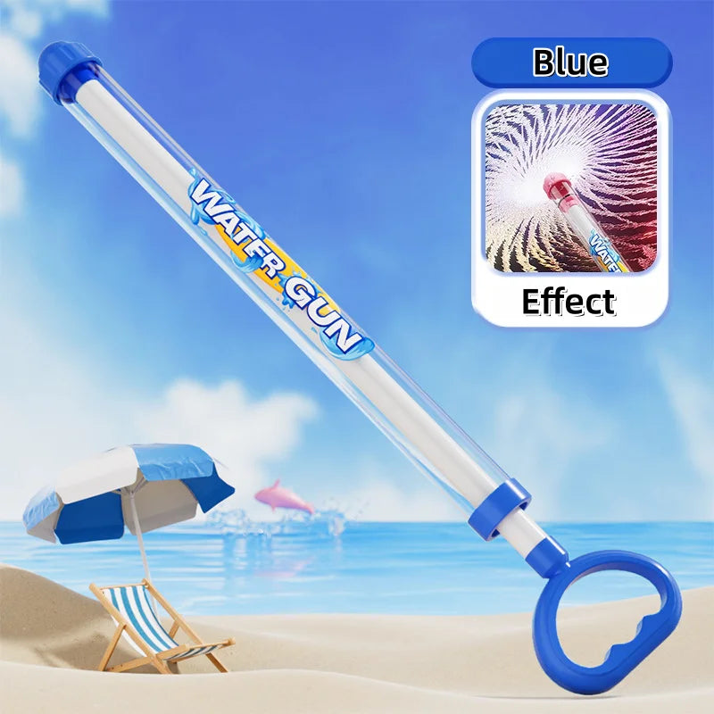 Summer Vacation Water Games Fireworks Water Gun, Water God Tool Beach Small Water Spray Pulling Fireworks Water Gun Children Drifting Play Gift Toys