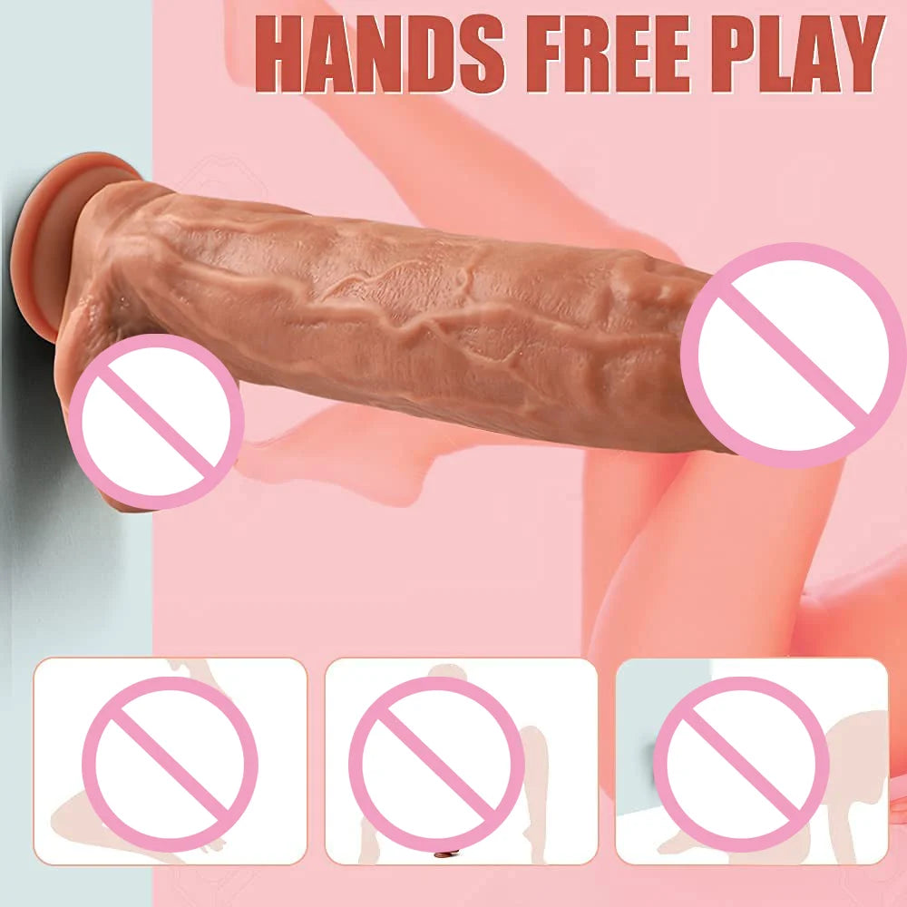 11 inch Dildo Strapon Phallus Huge Large Realistic Dildos Silicone Penis With Suction Cup G Spot Stimulate 18 Sex Toys for Woman