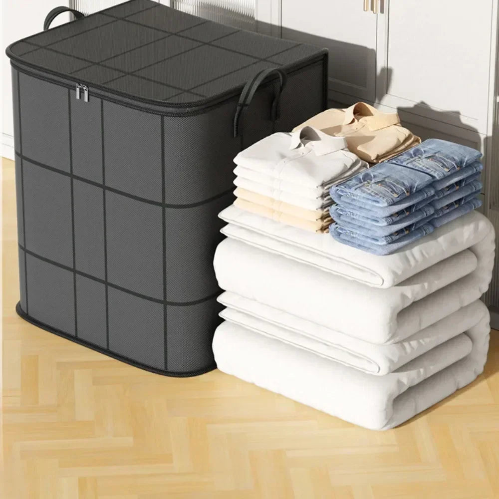 3 PCS Set Travel Moving Packing Bags Thickened Storage Bag Waterproof and Moisture-Proof Packaging Convenient Household Moving Large Capacity Storage Bag Clothing Supplies