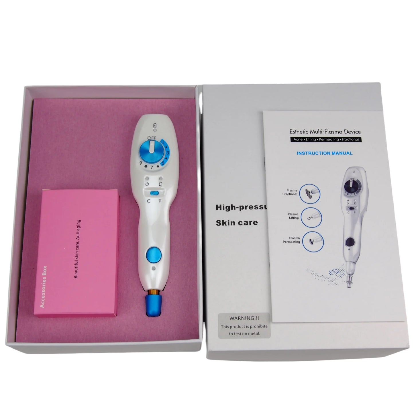 NEW Arrivals Fibroblast Original Plamax Cold Plasma Wireless Pen Skin Tightly Acne Treatment Dark Age Skin Tag Blemish Removal Women Beauty Salon Tools Ladies Face Care Devices Beauty Supplies
