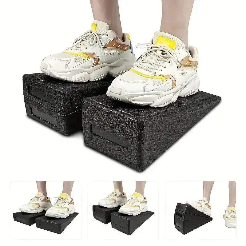 3pcs Yoga Wedge Stretch Slant Boards Adjustable Bricks Squat Wedge Blocks For Exercise Gym Fitness Yoga Accessories