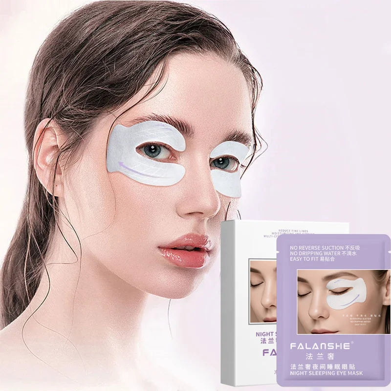 Buy 10 Get 12 Free Korean Collagen Eye Mask is Rich in Collagen Effectively Reduces the Fine Lines Around the Eyes Tightens the Skin Moisturizes Skin Care Products