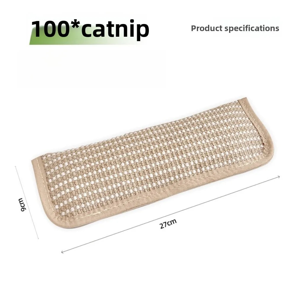 3/5 PCS Set Cat Scratching Pad with Soft Plush Pillow Durable Chew Bite Resistant Scratch Mat for Indoor Cats Rest Play and Claw Grinder Kitten Nap Pillow Pets Interactive Toys
