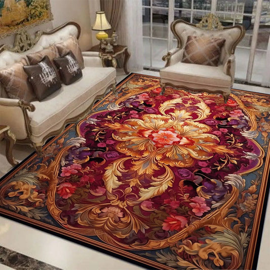 12 Types/Colors Large Size Persian  Luxury Home Decorative Carpets for Living Room Classical Large Area Rug for Bedroom Easy Cleaning  Carpets