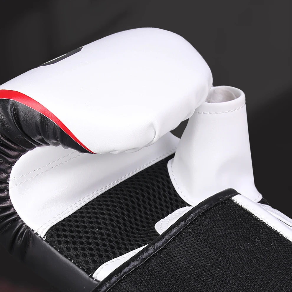 Just Arrived Professional Boxing MMA Gloves for Men Women Kids Leather Boxing Gloves for Punching Bag, Kick Boxing, Muay Thai Fighting Gloves For Gym Training Boxing Practice Sports Tools Set