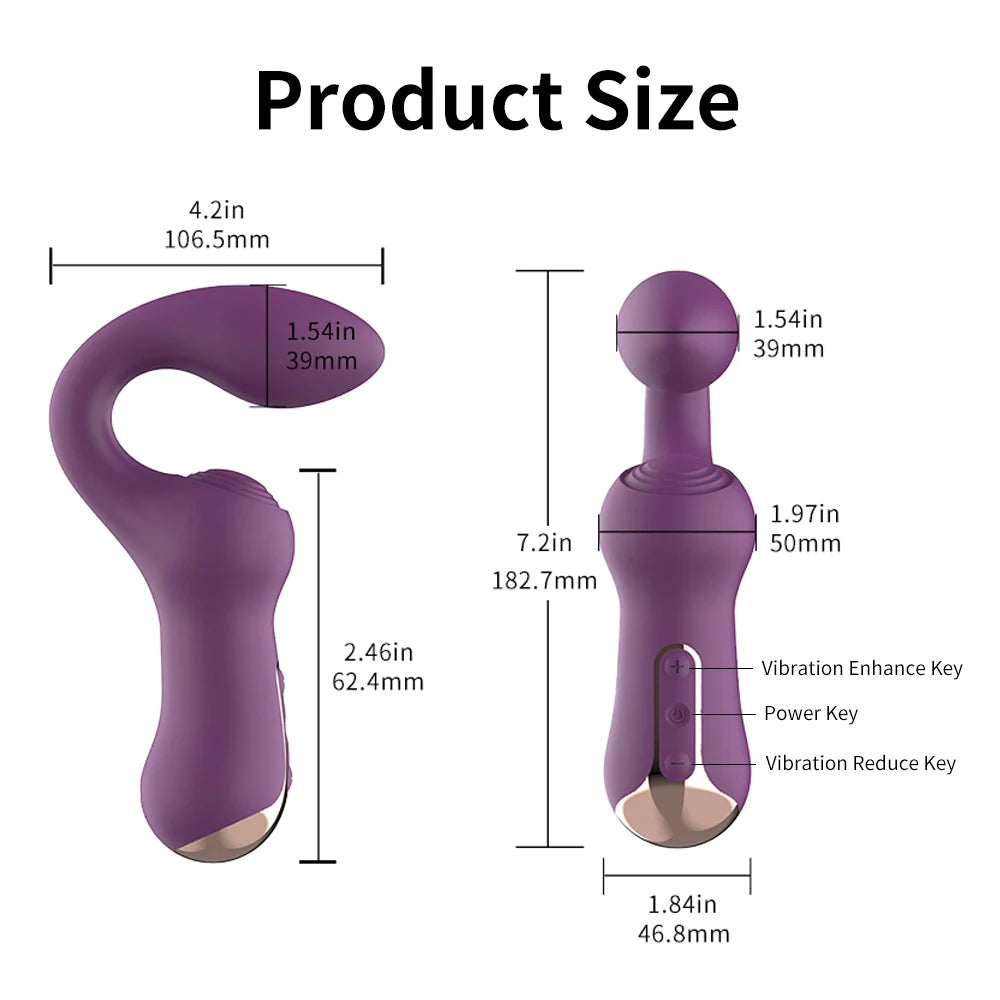 Powerful AV Wand Vibrators for women Clitoris Stimulator AV Stick G Spot Massager Female Masturbator Adult Sex Toy for Woman