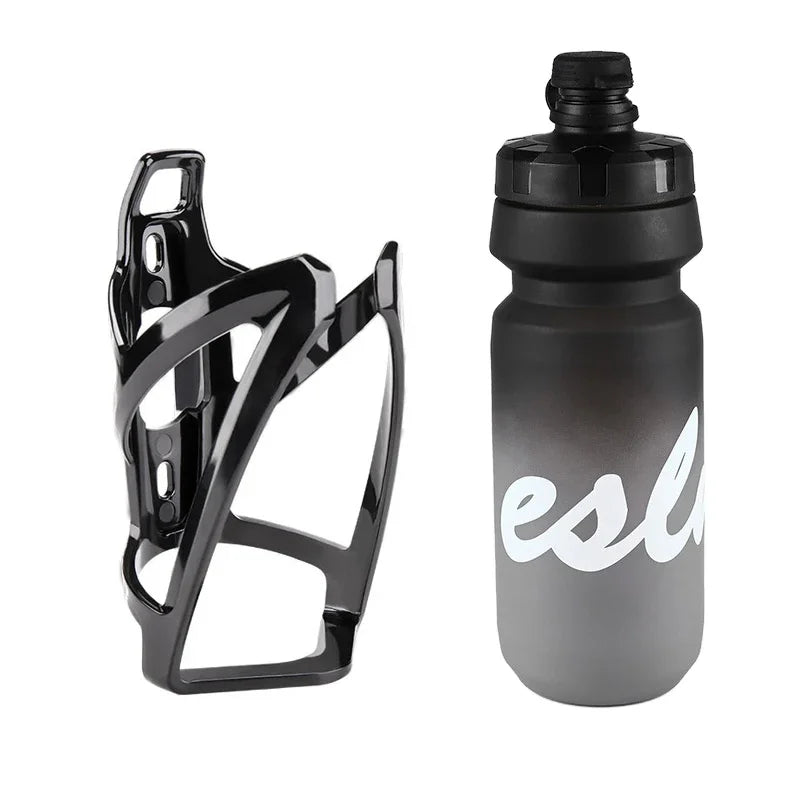 NEW Arrivals 2PCS Set Bike Water Bottle Cage with BPA-Free 800ml/28oz Bike Bottles Bike Water Bottle Holder, Bicycle Cup Holder Cycling Bottle Holder Bicycle Accessories Sports Supplies